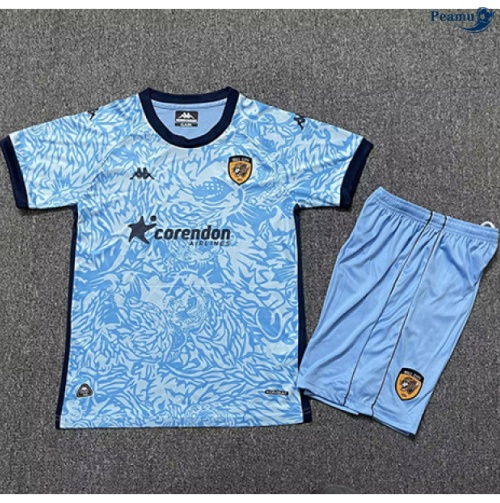 Camisola Futebol Hull City Crianças Terceiro Equipamento 2025-2026