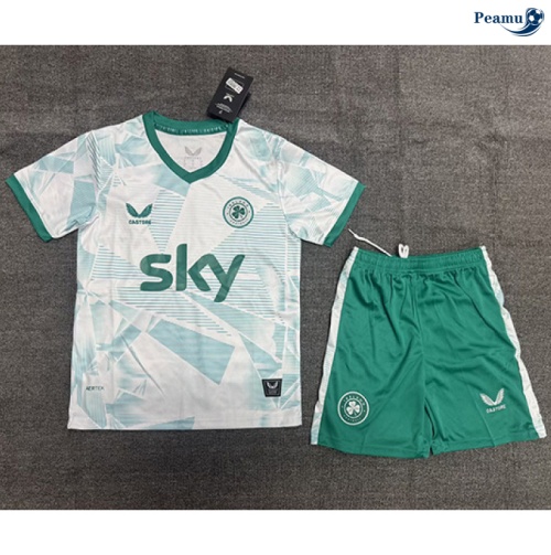 Camisola Futebol Irlanda Crianças Equipamento 2026-2027