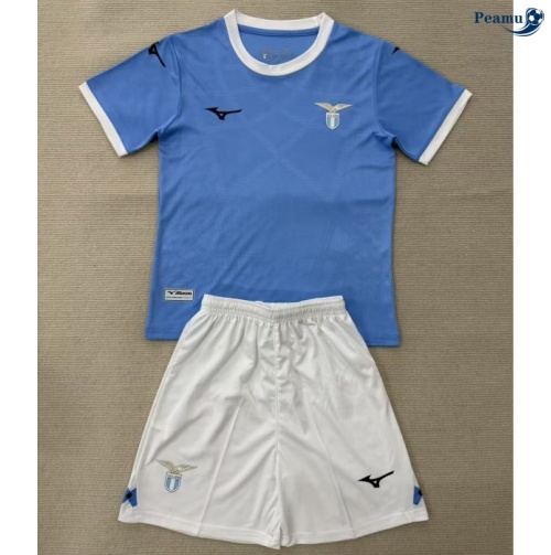 Camisola Futebol Lazio Crianças Principal Equipamento 2025-2026