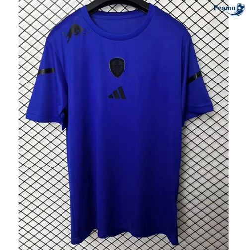 Camisola Futebol Leeds United Equipamento Training Azul 2025-2026