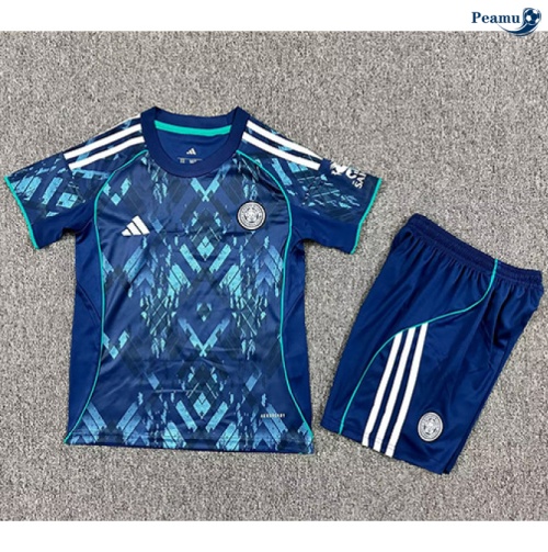 Camisola Futebol Leicester City Crianças Alternativa Equipamento 2025-2026