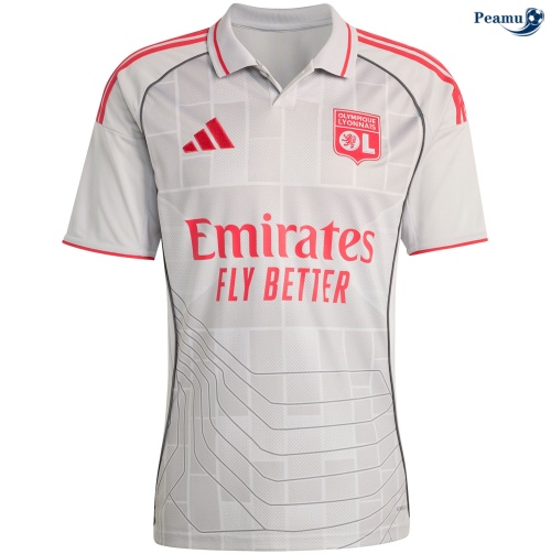 Camisola Futebol Lyon Terceiro Equipamento 2025-2026