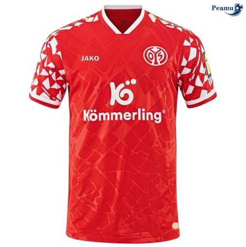 Camisola Futebol Mainz Principal Equipamento 2025-2026