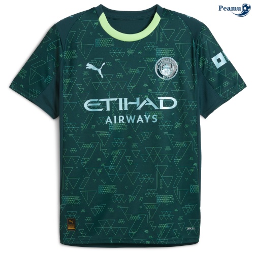 Camisola Futebol Manchester City Quatro Equipamento 2025-2026