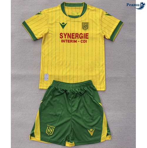 Camisola Futebol Nantes Crianças Principal Equipamento 2025-2026