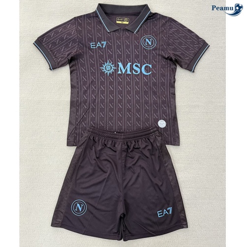 Camisola Futebol Naples Crianças Terceiro Equipamento 2025-2026