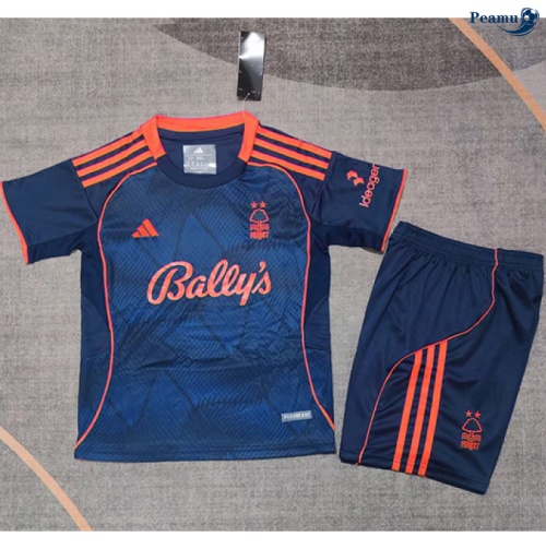 Camisola Futebol Nottingham Forest Crianças Terceiro Equipamento 2025-2026