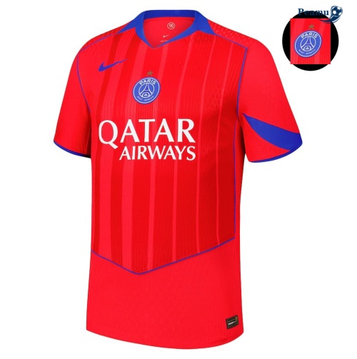 Camisola Futebol PSG Alternativa Equipamento 2025-2026 1 Étoile