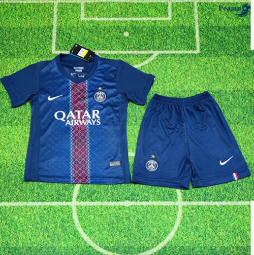 Camisola Futebol PSG Crianças Equipamento star 2025-2026