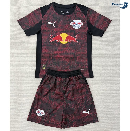 Camisola Futebol Bull Leipzig Crianças Terceiro Equipamento 2025-2026
