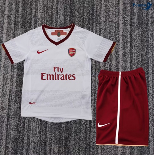 Camisola Futebol Retrô Arsenal Crianças Alternativa Equipamento 2007-08
