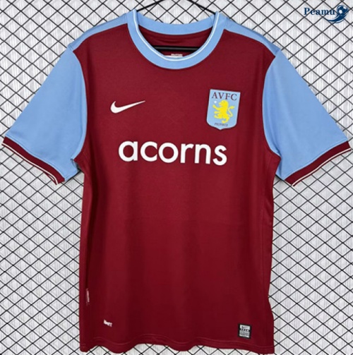 Camisola Futebol Retrô Aston Villa Principal Equipamento 2009-10
