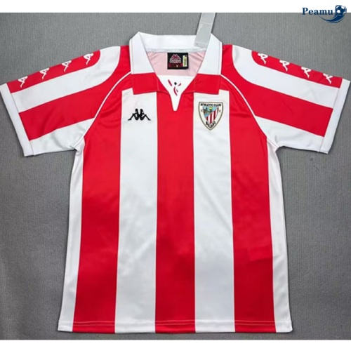 Camisola Futebol Retrô Athletic Bilbao Principal Equipamento 1998-99