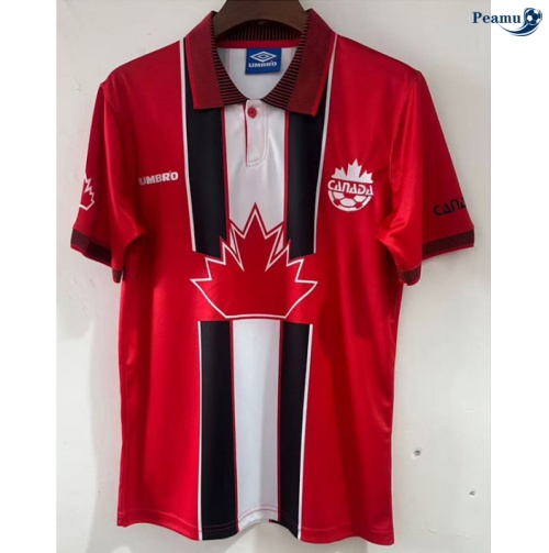 Camisola Futebol Retrô Canada Principal Equipamento 1998