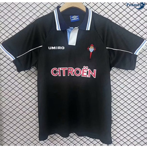 Camisola Futebol Retrô Celta de Vigo Alternativa Equipamento 1997-98