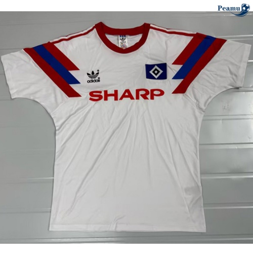 Camisola Futebol Retrô Hambourg SV Principal Equipamento 1990-91