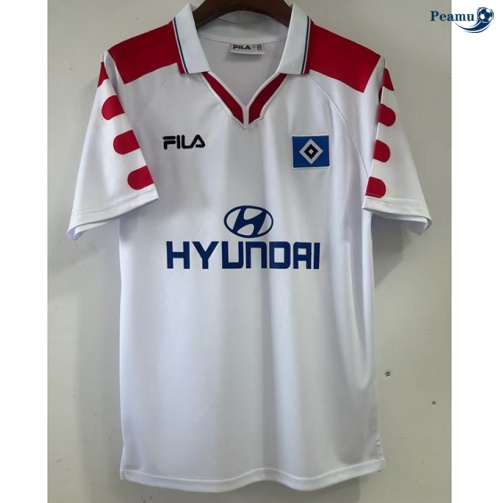 Camisola Futebol Retrô Hambourg SV Principal Equipamento 1998