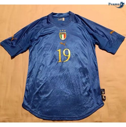 Camisola Futebol Retrô Italia Principal Equipamento 2004