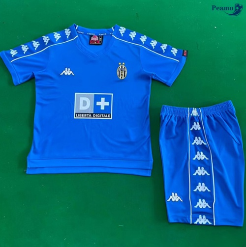 Camisola Futebol Retrô Juventus Crianças Alternativa Equipamento 1999-00