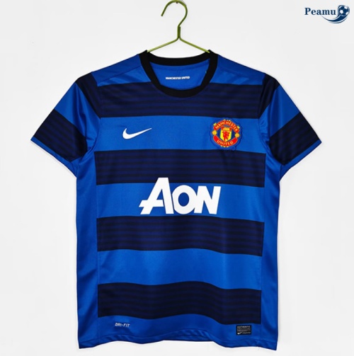 Camisola Futebol Retrô Manchester United Alternativa Equipamento 2011-12