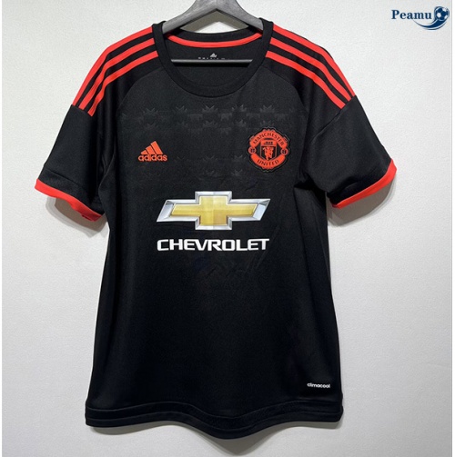 Camisola Futebol Retrô Manchester United Terceiro Equipamento 2015-16