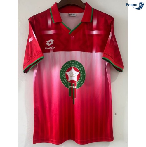 Camisola Futebol Retrô Marrocos Alternativa Equipamento 1994
