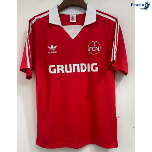 Camisola Futebol Retrô Nuremberg FC Principal Equipamento 1980