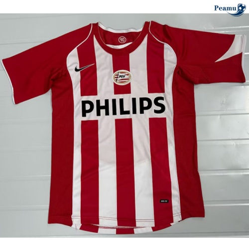 Camisola Futebol Retrô PSV Eindhoven Principal Equipamento 2004-05