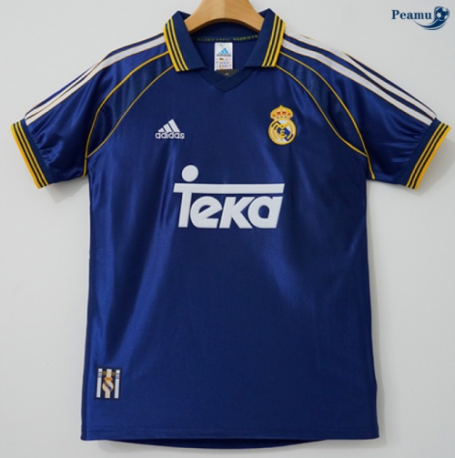 Camisola Futebol Retrô Real Madrid Terceiro Equipamento 1998