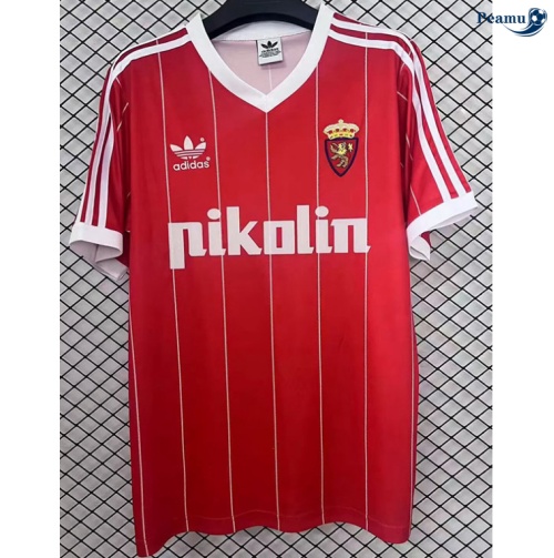 Camisola Futebol Retrô Real Saragoça Alternativa Equipamento 1984