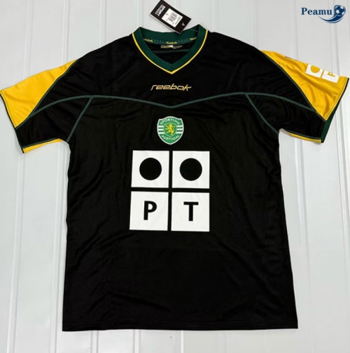 Camisola Futebol Retrô Sporting CP Alternativa Equipamento 2000-03