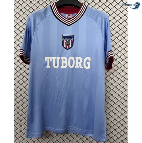 Camisola Futebol Retrô Sunderland Alternativa Equipamento Patrício 1986-87