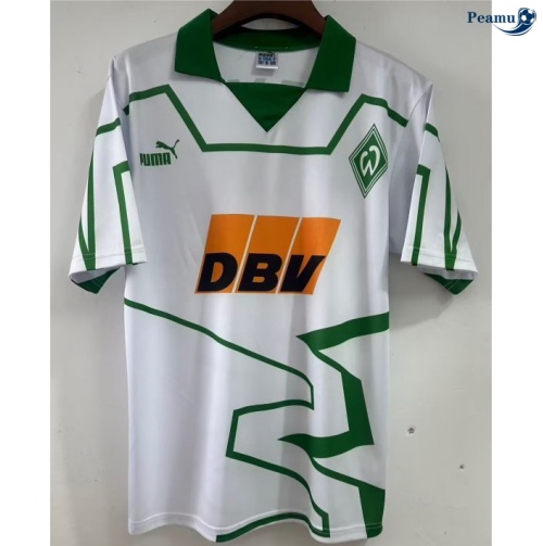 Camisola Futebol Retrô Werder Brême Principal Equipamento 1993