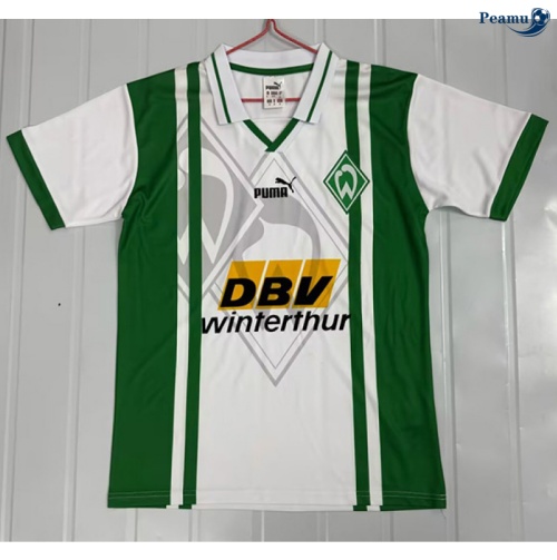 Camisola Futebol Retrô Werder Brême Principal Equipamento 1996-97