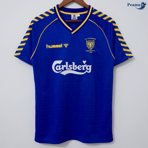 Camisola Futebol Retrô Wimbledon Principal Equipamento 1988-89