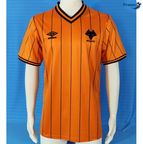 Camisola Futebol Retrô Wolverhampton Principal Equipamento 1985-86