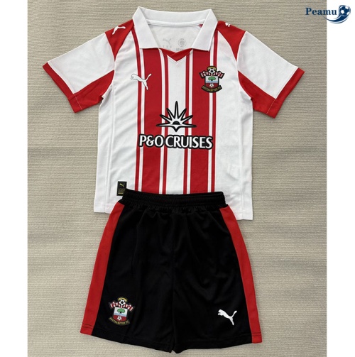Camisola Futebol Southampton Crianças Principal Equipamento 2025-2026