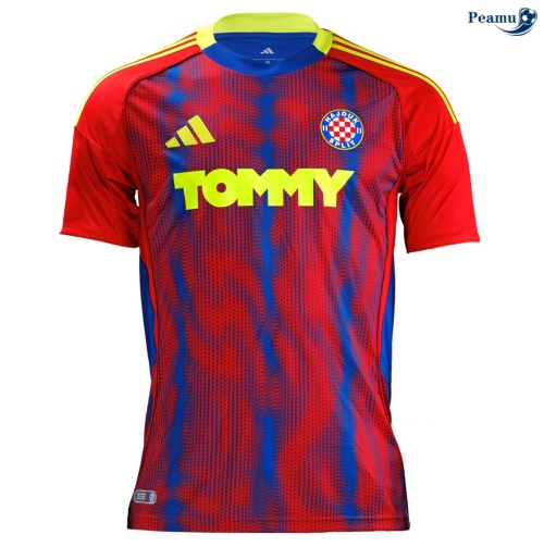 Camisola Futebol Split Alternativa Equipamento Vermelho 2025-2026