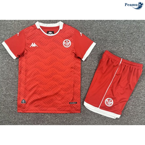 Camisola Futebol Tunísia Crianças Principal Equipamento 2026-2027