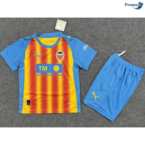 Camisola Futebol Valencia Crianças Alternativa Equipamento 2025-2026