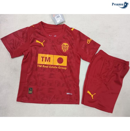 Camisola Futebol Valencia Crianças Terceiro Equipamento 2025-2026