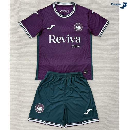 Camisola Futebol Wangxi City Crianças Alternativa Equipamento 2025-2026