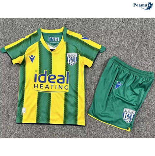 Camisola Futebol West Bromwich Albion Crianças Alternativa Equipamento 2025-2026