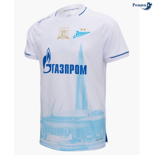 Camisola Futebol Zenit St Petersburg Equipamento Branco 2025-2026