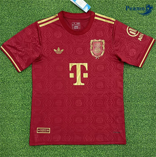 Criar Camisola Futebol Bayern de Munique Equipamento 125º aniversário 2025-2026