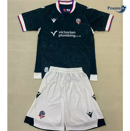 Vender Camisola Futebol Bolton Wanderer Crianças Alternativa Equipamento 2024-2025