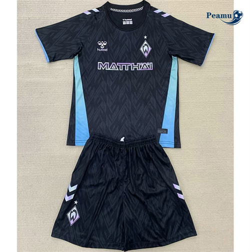 Novo Camisola Futebol Werder Breme Crianças Terceiro Equipamento 2024-2025