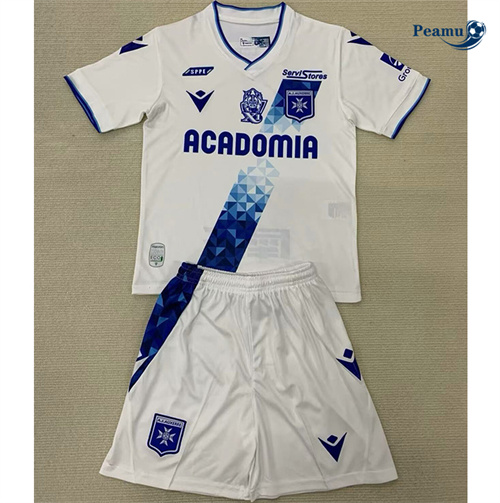 Novos Camisola Futebol AJ Auxerre Crianças Principal Equipamento 2024-2025