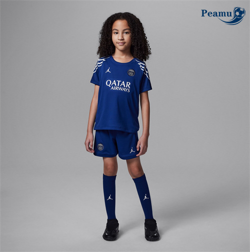 Oferta Camisola Futebol PSG Crianças Quatro Equipamento Azul 2024-2025