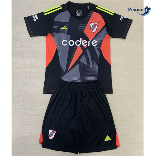 Vender Camisola Futebol River plate fc Crianças Equipamento Goleiro preto 2024-2025